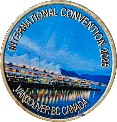 AA International Convention 2025 Medallion