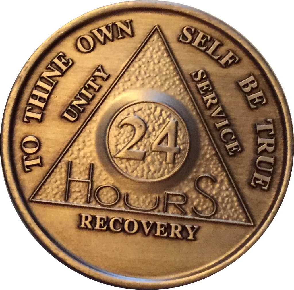 24 hour sobriety coin