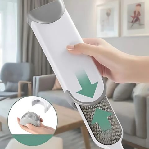 Brosse Anti Poil - Charlie gris comment nettoyer