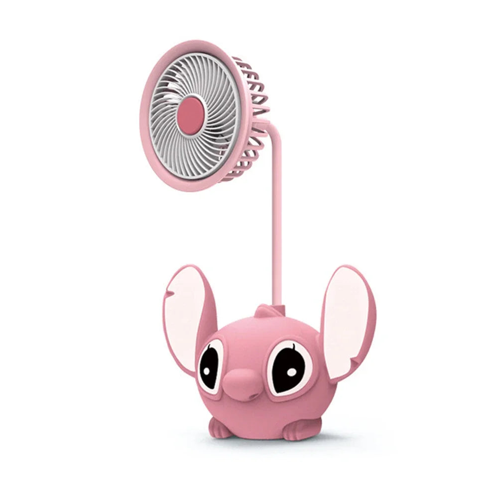 Lampe Stitch LED Rechargeable – 2-en-1 avec Taille-crayon