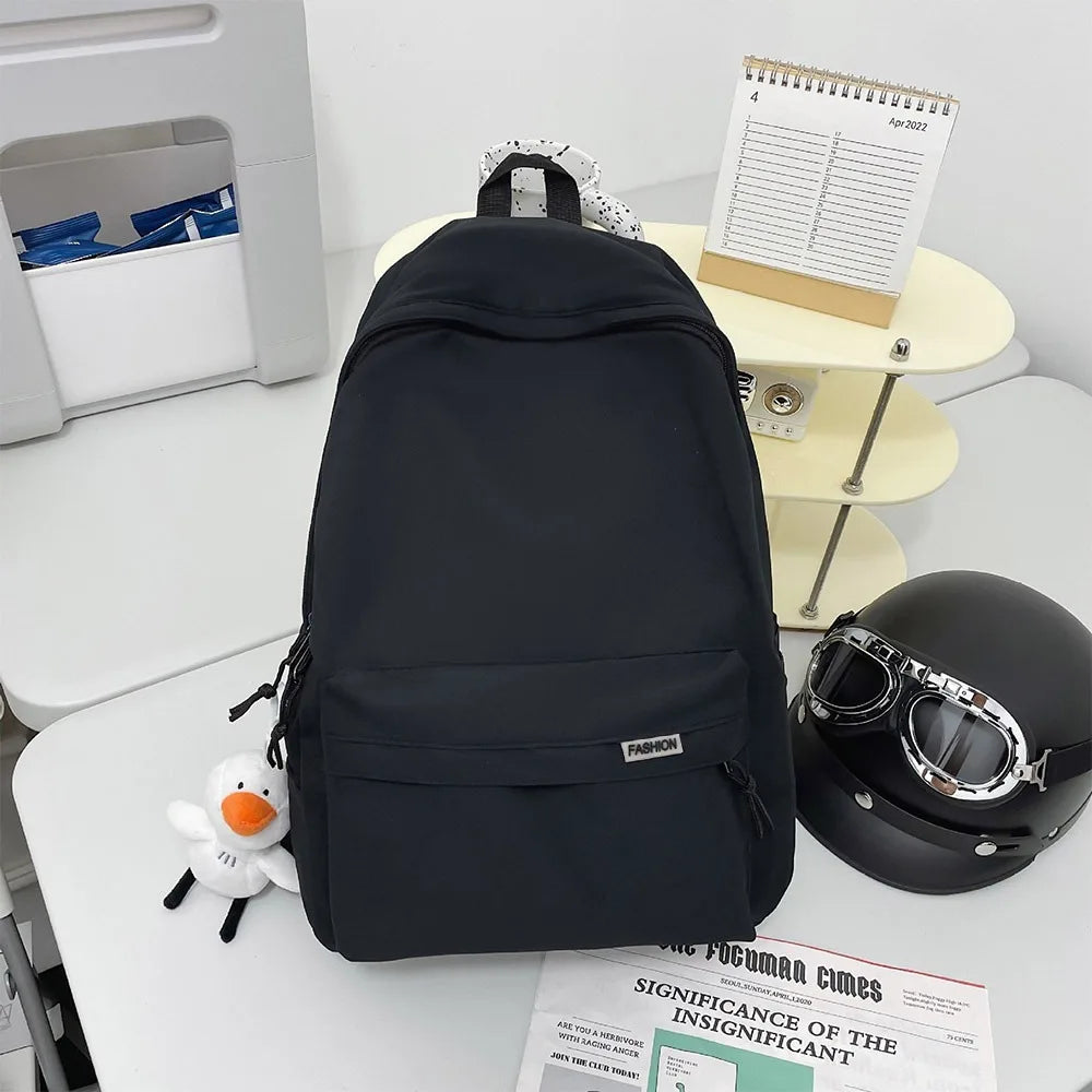 Sac à dos scolaire minimaliste – Léger, pratique & résistant