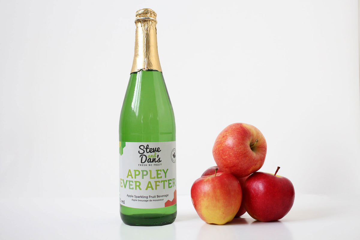 sparkling apple juice