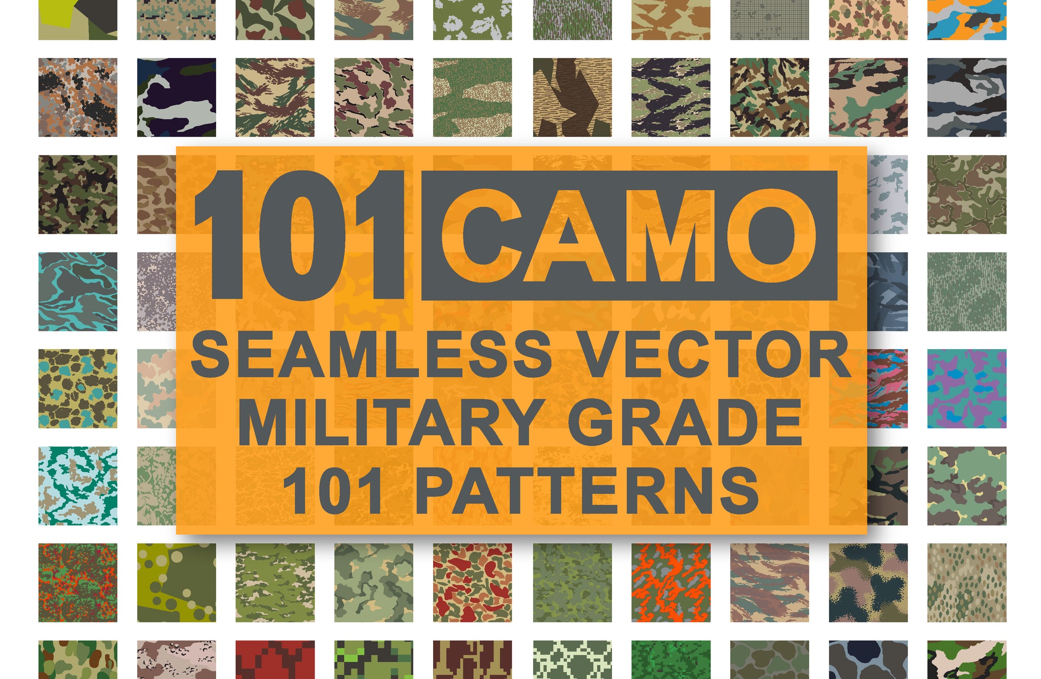 camo font