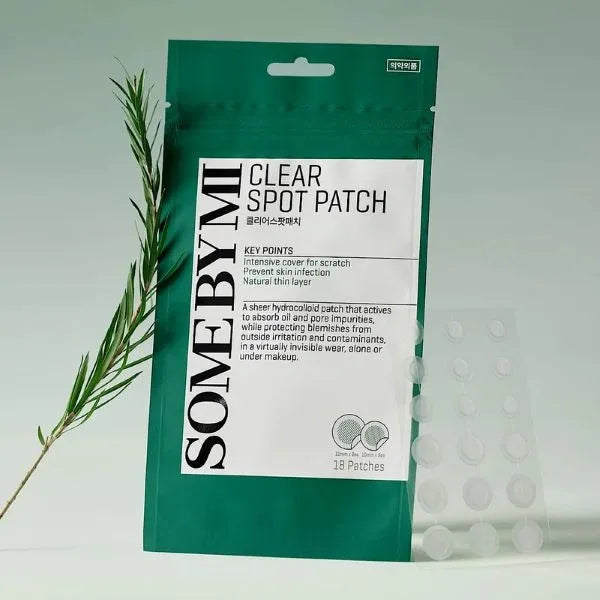 some by mi clear spot patch -transparent hydrocolloid patches to cover and heal active pimples overnight