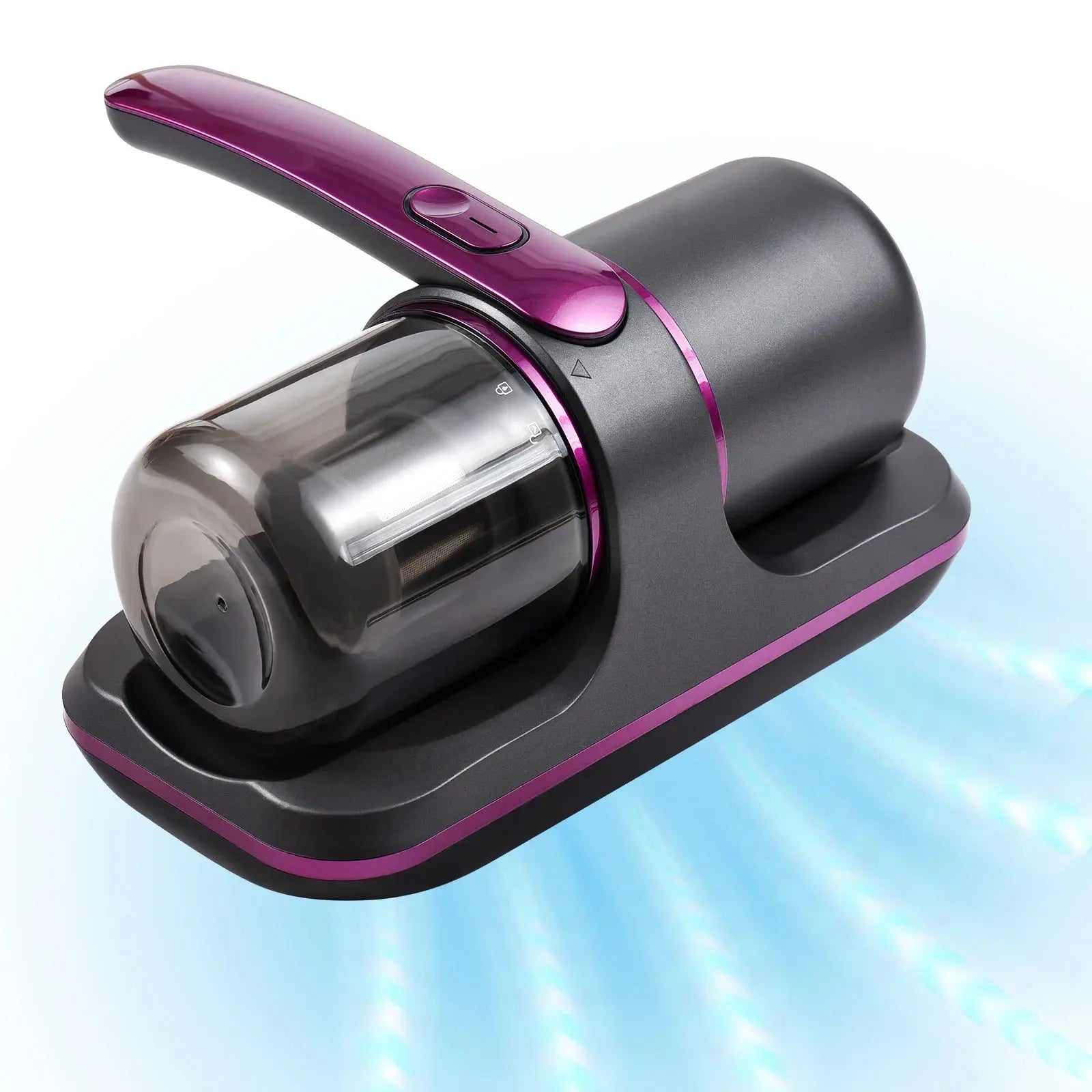 Compact Mattress Vacuum Cleaner 100W Handheld Cordless UV Bed Vacuum Cleaner 8000Pa Strong Suction 2 Speeds Adjustable for Clean Suncollections