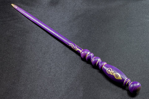 purple magic wand