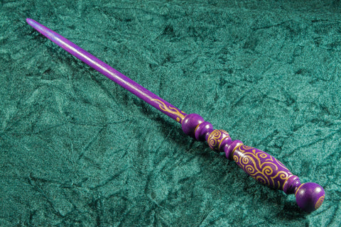 purple magic wand