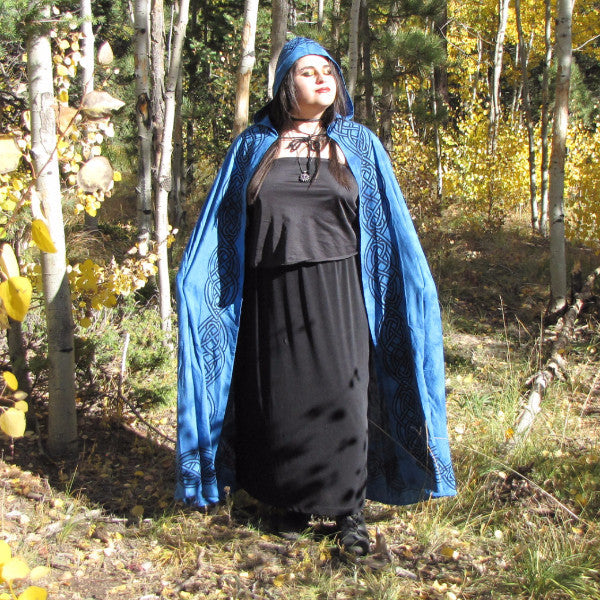 Blue Wizard Cloak – Merlin's Realm