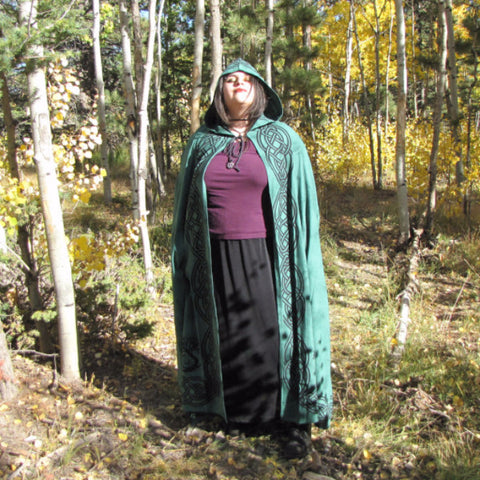 Green Wizard Cloak – Merlin's Realm
