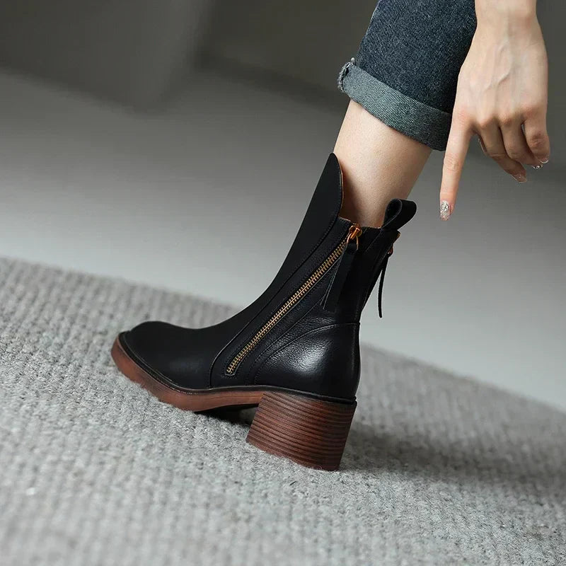 Détails des bottines