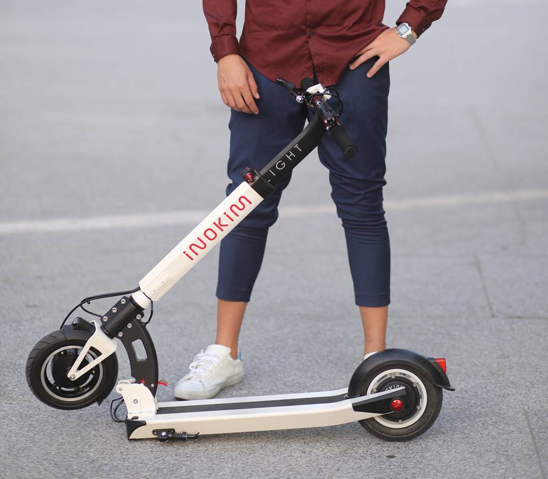inokim light electric scooter white
