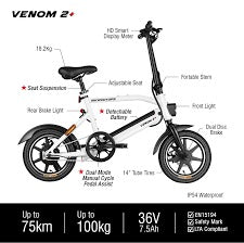 Minimotors Venom 2 E Bike Electric Bike Falcon Pev Singapore