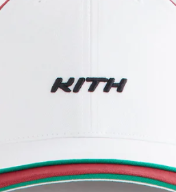 Kith Women Pieced Cotton Twill Cap - White