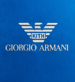 Giorgio Armani & Kith Beach Towel - Lake