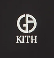 Giorgio Armani & Kith Women Mulberry Vintage Tee - Black
