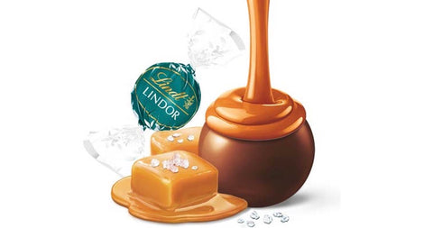 The Chocolate Emporium : NEW Lindt Lindor Salted Caramel Milk Chocolate Truffle