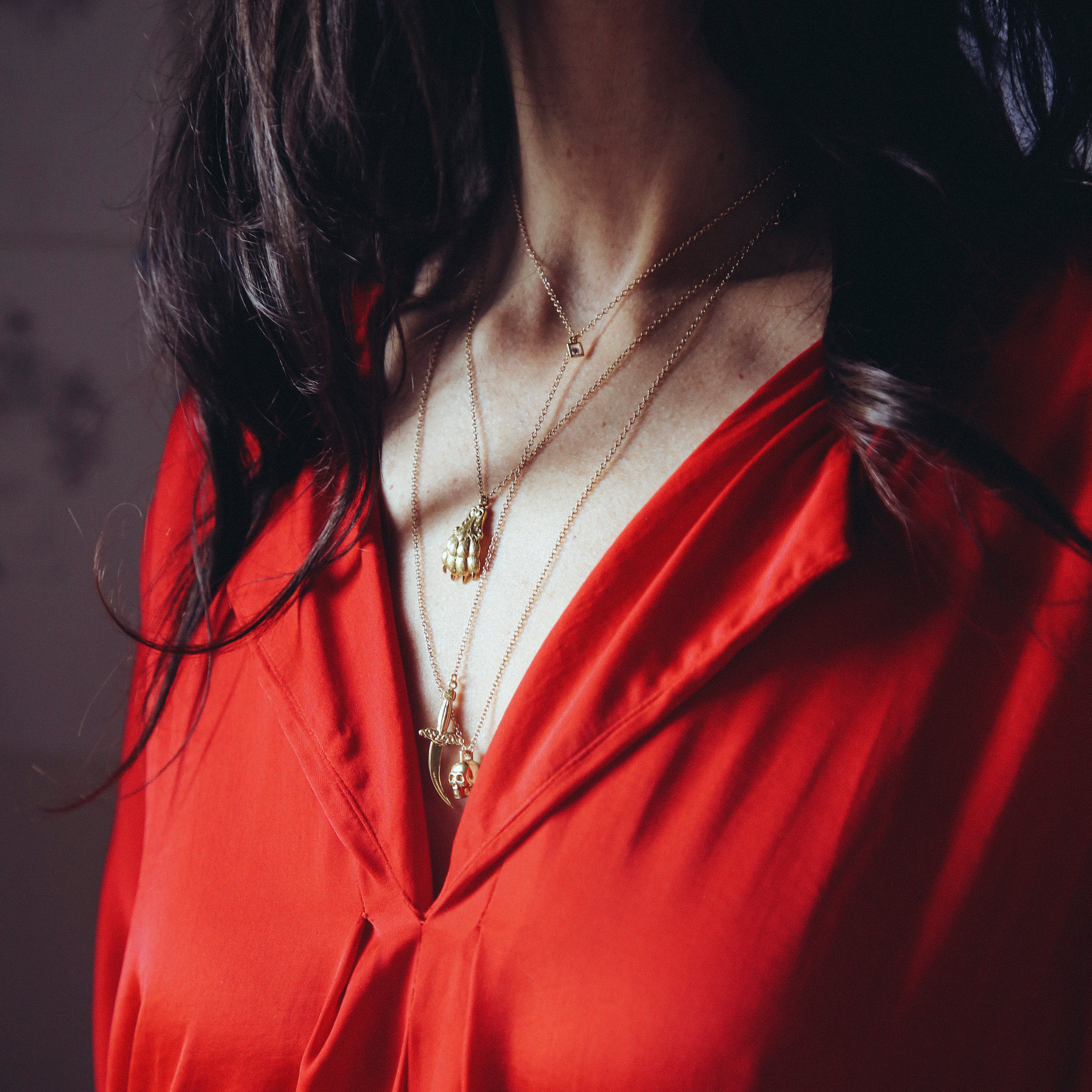 Paw Pendant Necklace