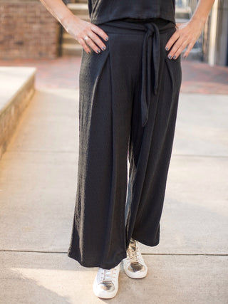 Spanx AirEssentials Wide Leg Pant - Very Black – All Inspired
