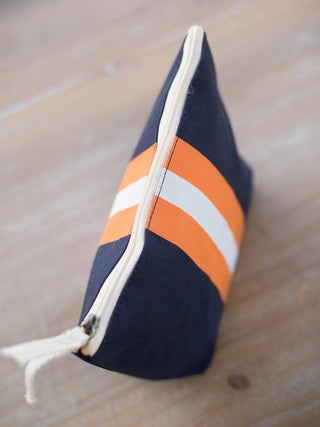 Adjustable Strap - Orange and White Stripe