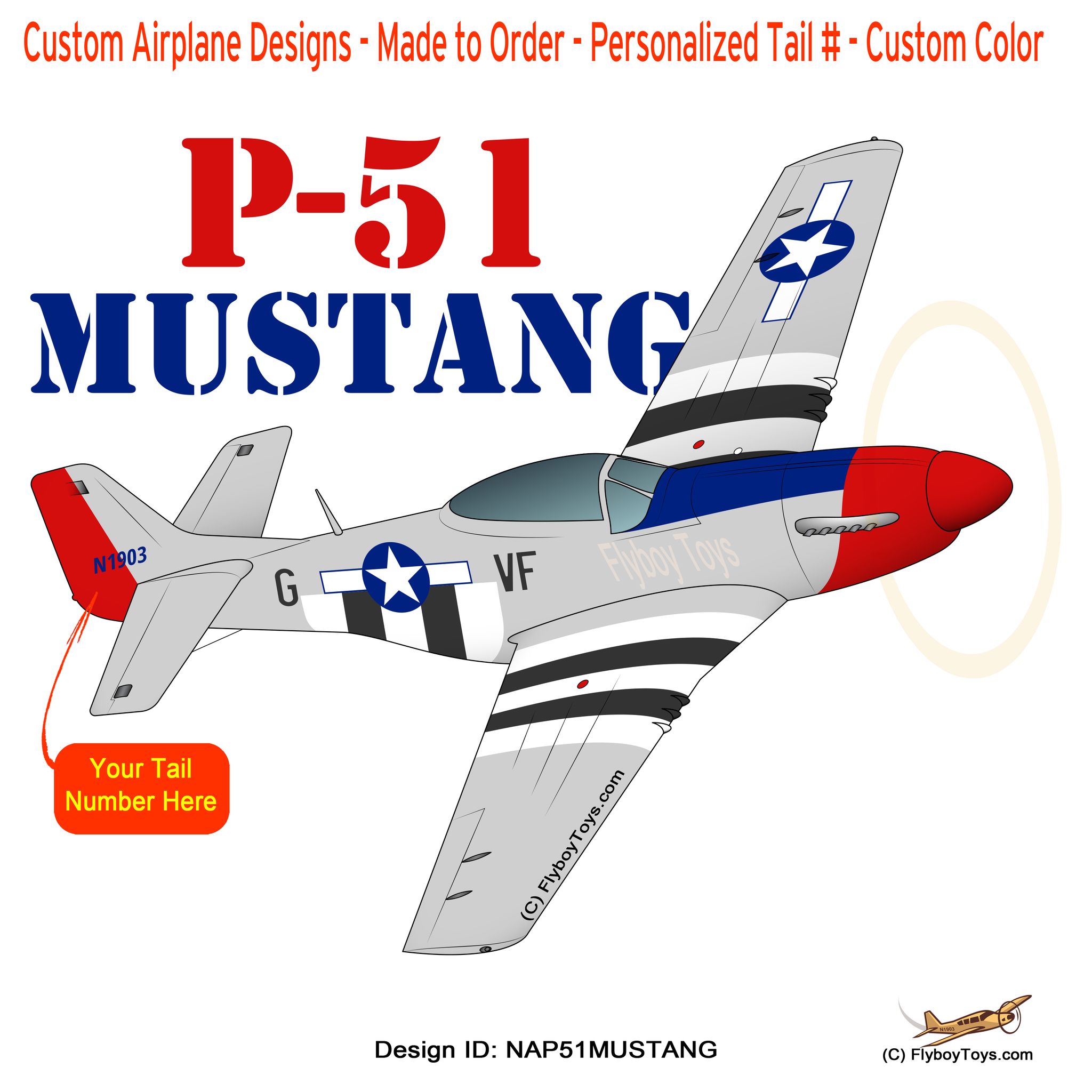 p 51mustang clipart