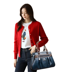 Large Capacity PU Leather Tote – Casual Shoulder Handbag for Women