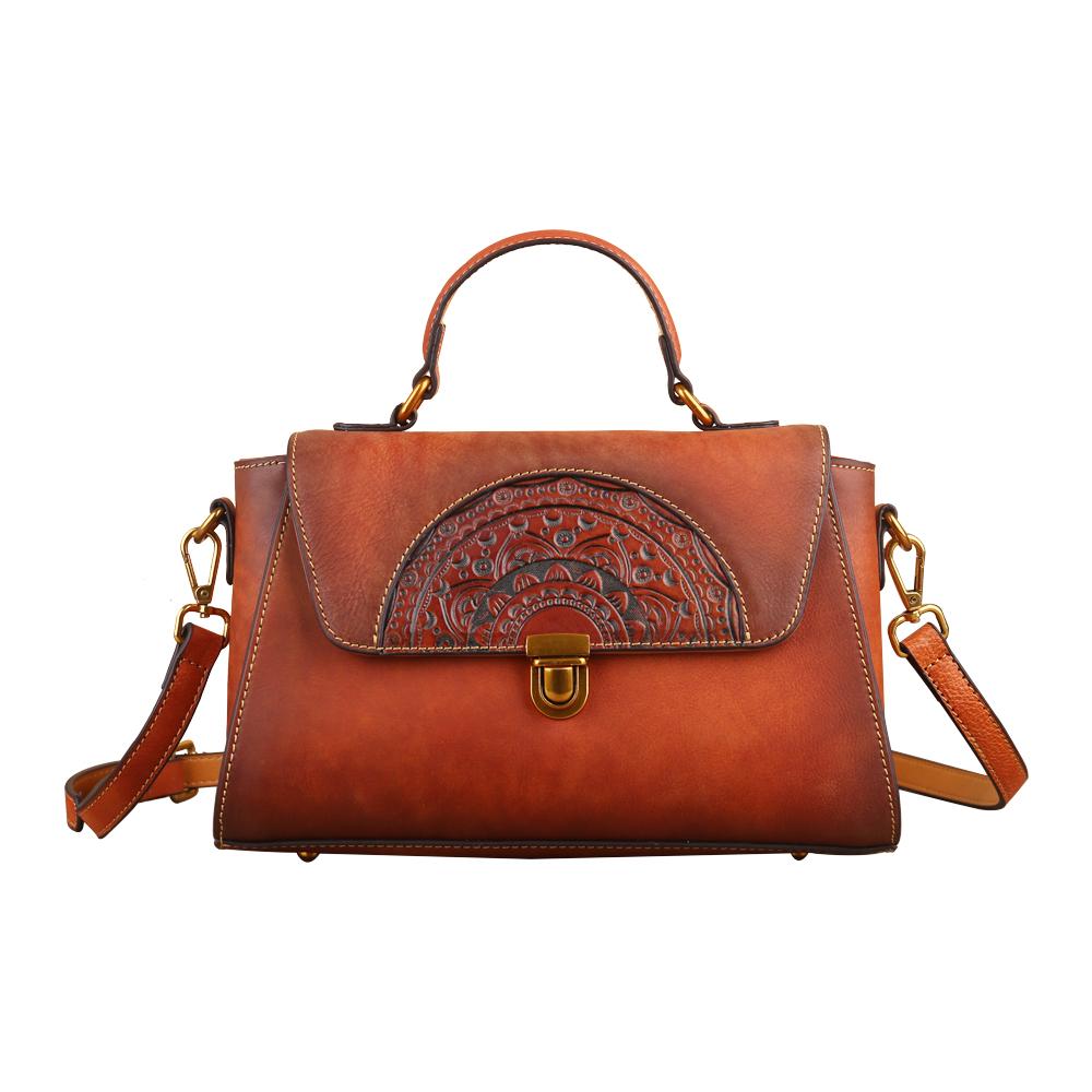 Women's Vintage Leather Handbag