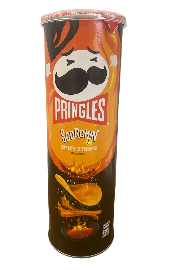 PRINGLES - SCORCHIN SPICY STRIPS – Candy Floss Land