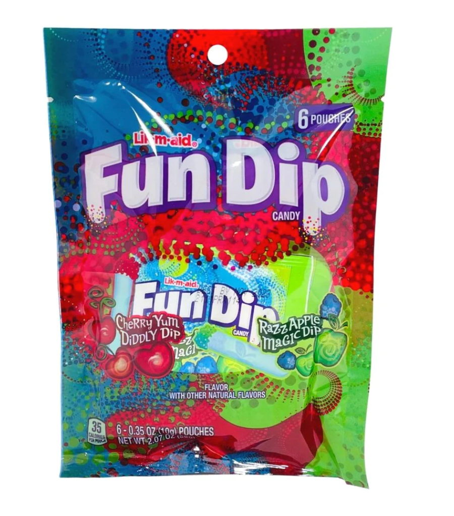 Fun Dip Candy - 6 Pack Pouch – Candy Floss Land