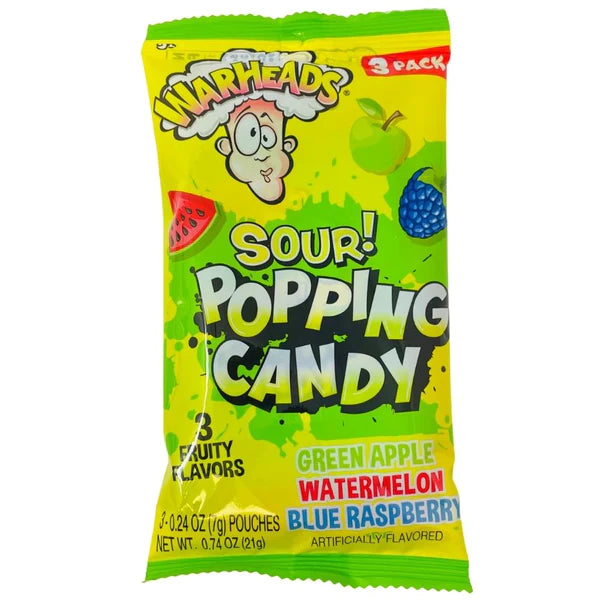 Warheads Sour Popping Candy Candy Floss Land 