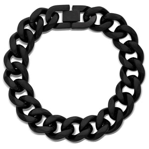 Midnight Cuban Link Bracelet - Circle H Western Store