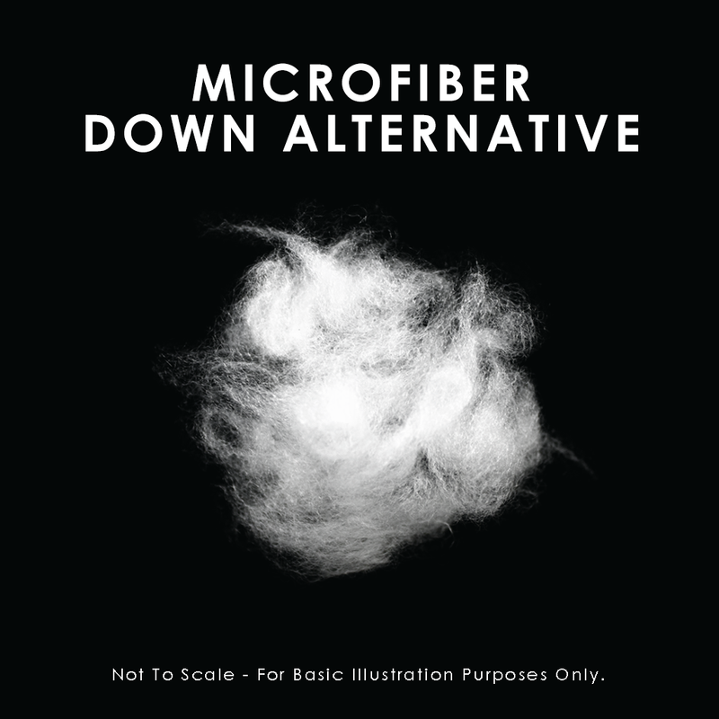 Microfiber Down-Alternative Sleeping Pillow