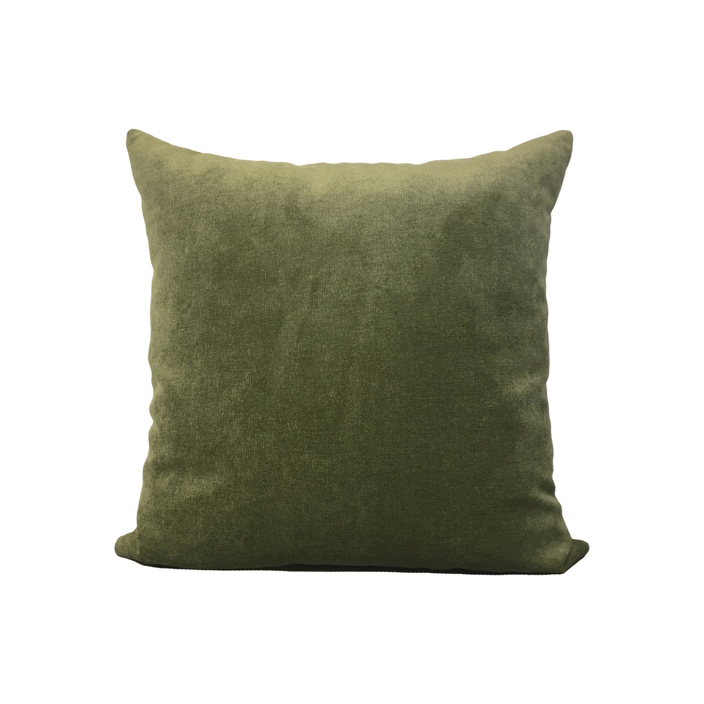 Royal Light Green Throw Pillow 17x17