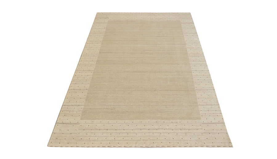 Gabbeh Natural Hand Loomed Rug 2'4" x 4'3"-Area rug for living room, dining area, and bedroom