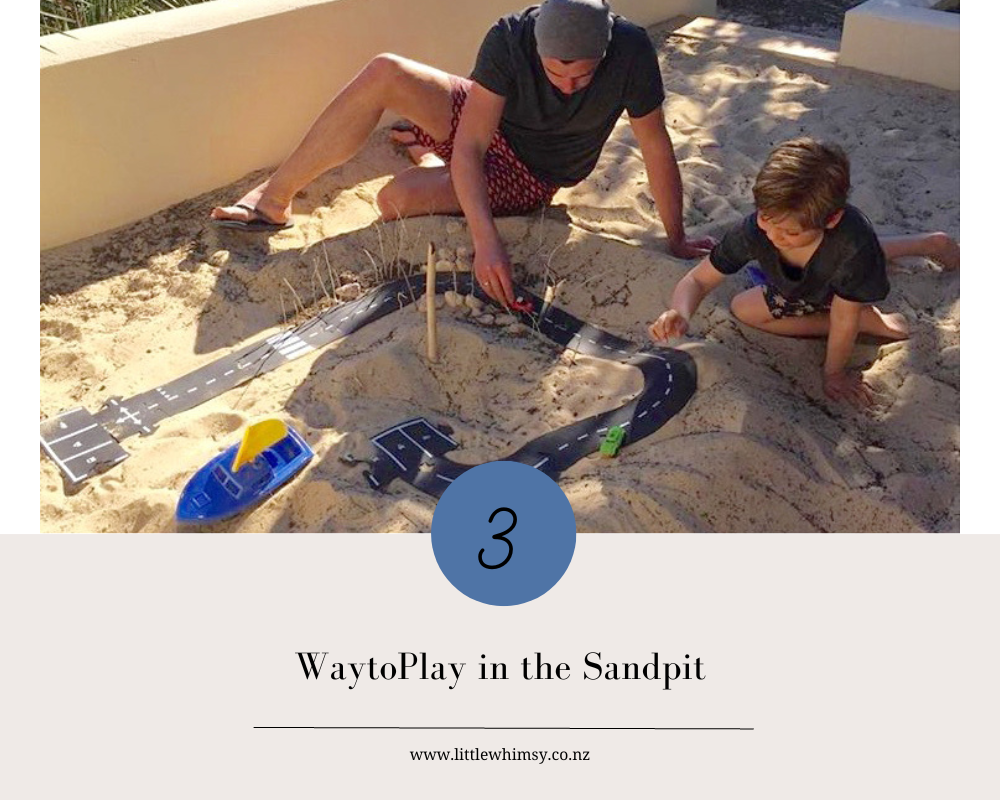 Waytoplay in the sandpit