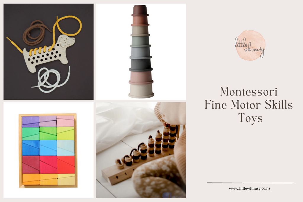 Montessori Toys available at little whimsy NZ