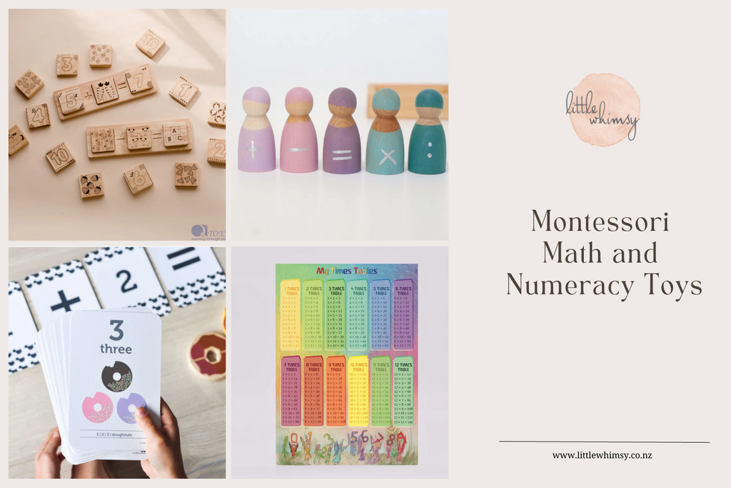 Montessori Toys available at little whimsy NZ