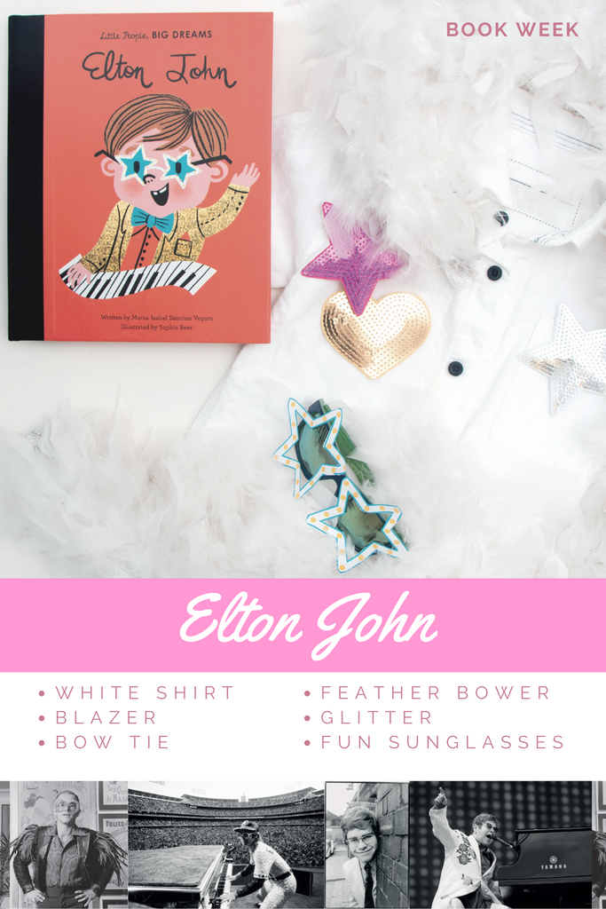 Elton John Book Week Costume