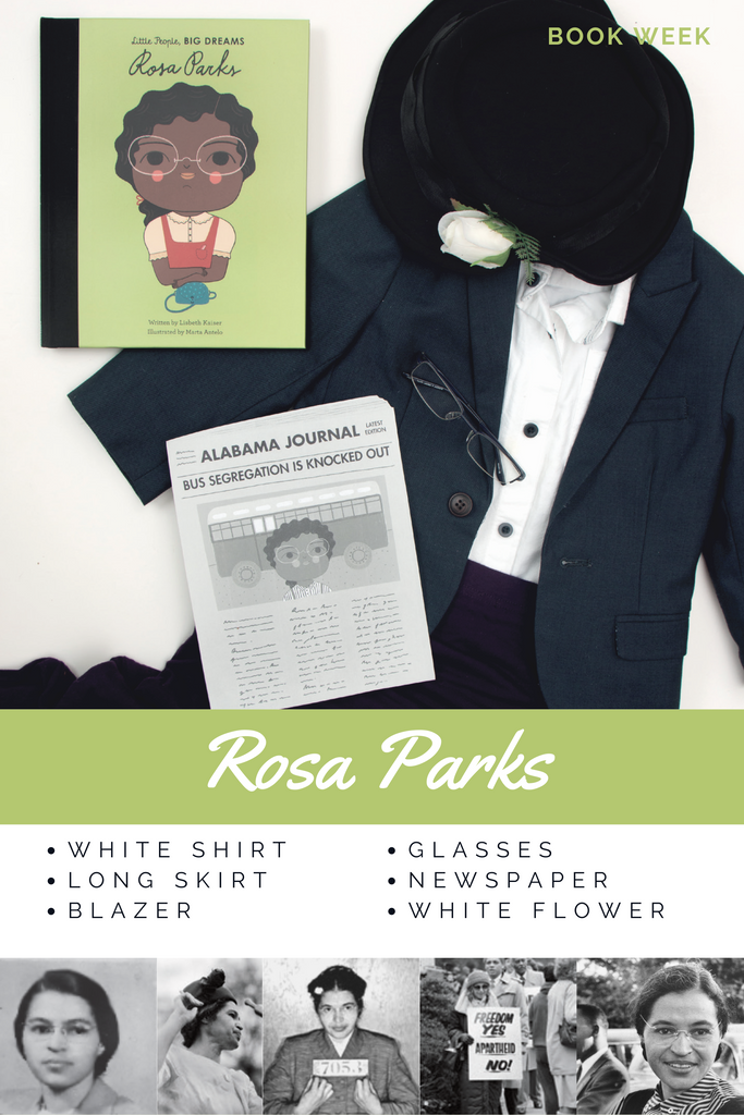 Rosa Parks book week costume