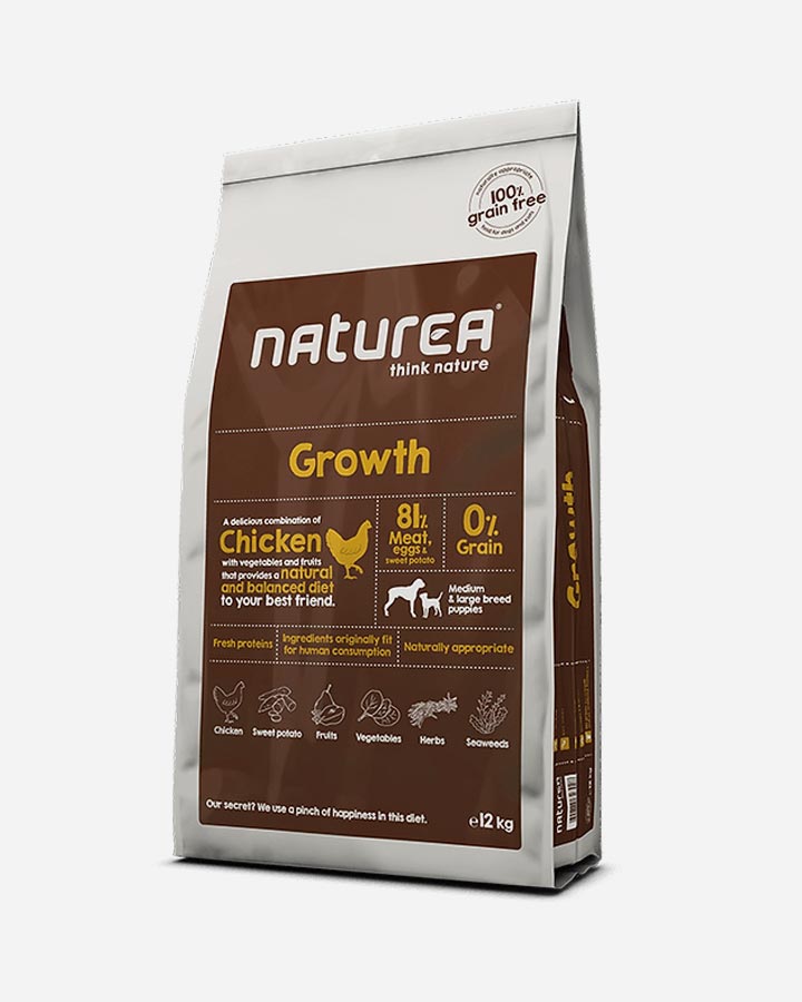 Billede af Naturea Grainfree Growth/Puppy - 12 Kg Frisk Kylling til alle Hvalpe