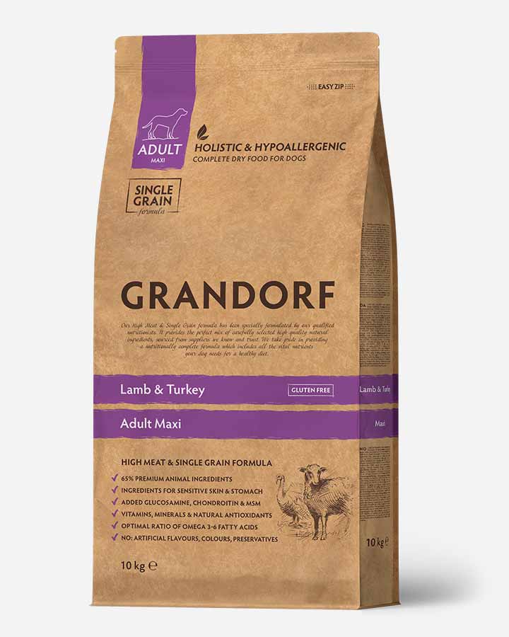 Billede af Grandorf Adult Maxi - Lam og Kalkun - 10kg