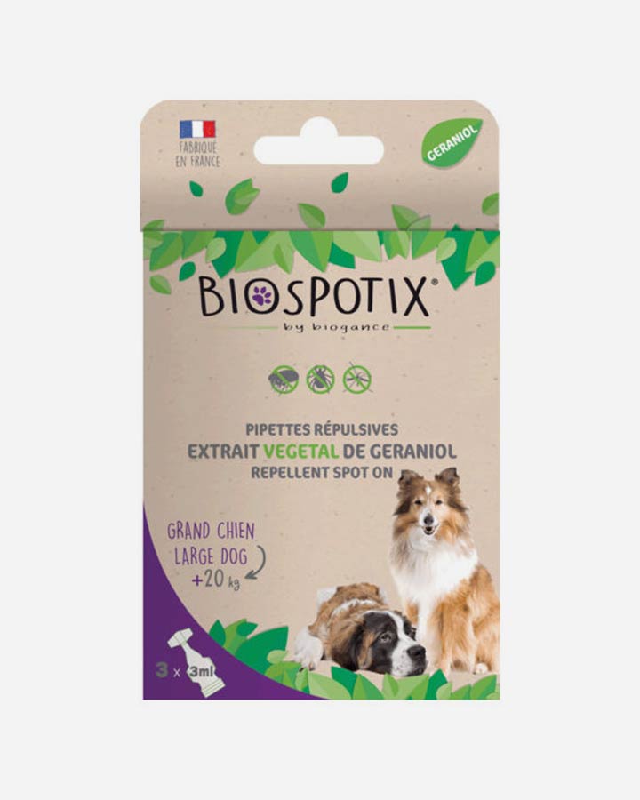 Billede af Biospotix pipetter - loppemiddel til store hunde (over 20 kg)