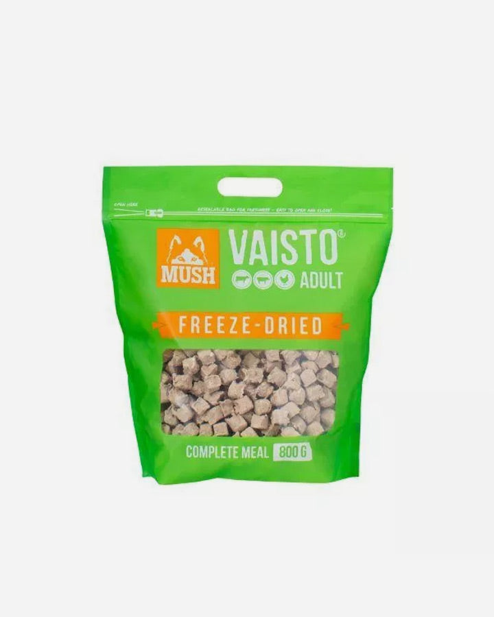 Billede af MUSH Vaisto - Frysetørret Hundefoder med Okse, Gris Kylling og Grønsager - 800g