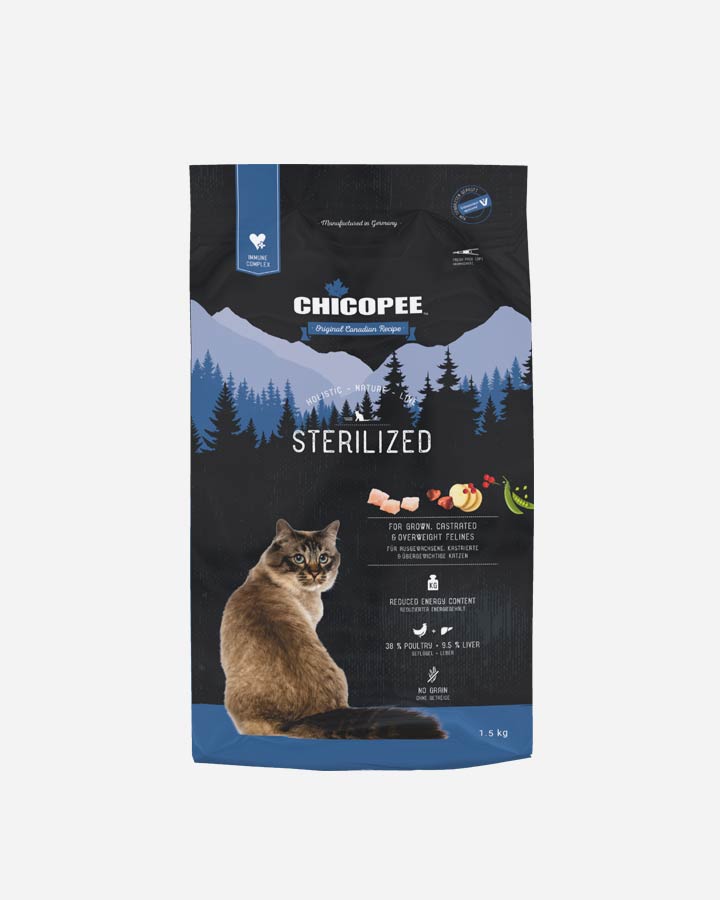 Billede af Chicopee Holistic Nature Line Cat Sterilized - 1.5 kg - kornfrit