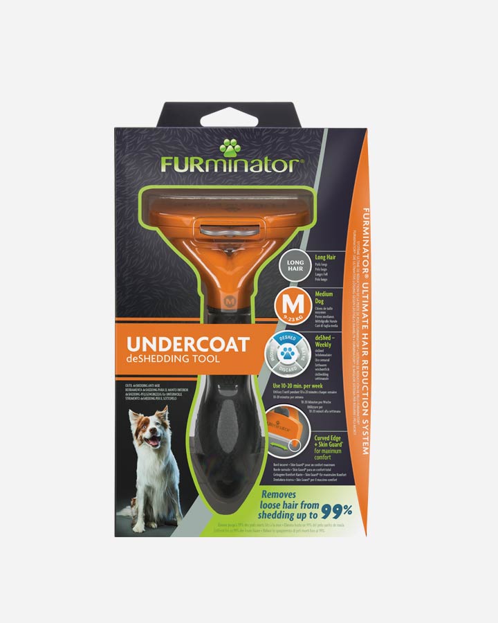 Billede af Furminator Long Hair - til hund, M