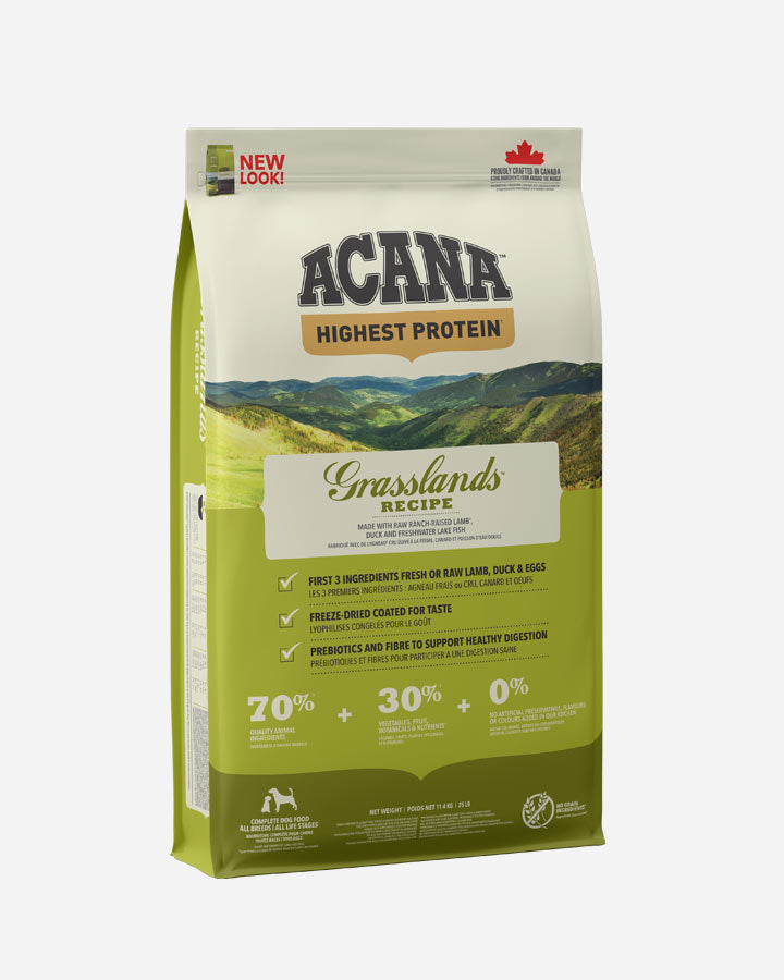 Acana Grasslands - Lam, And og Æg - Petlux.dk product image