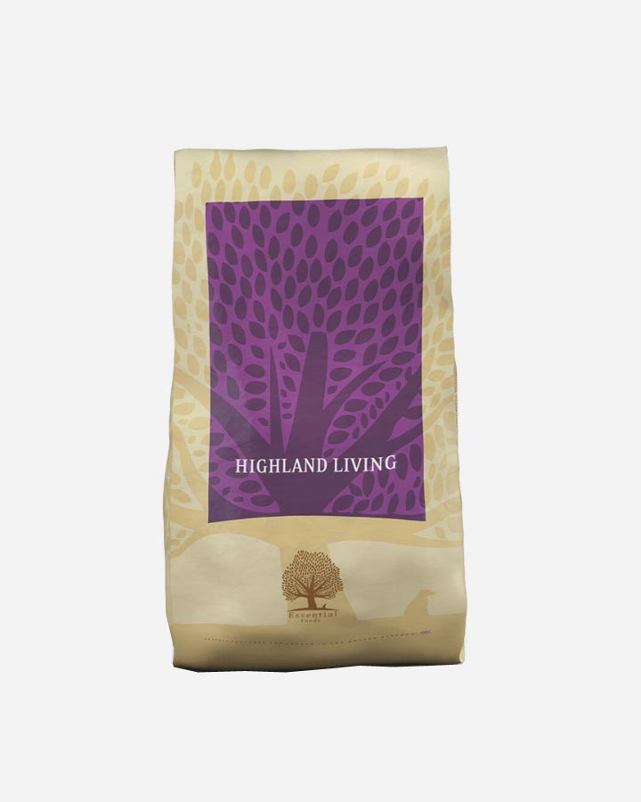 Billede af Essential Highland Living - 10 kg - Kalkun - Okse - Laks