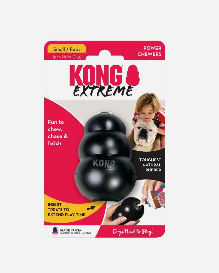 Se KONG Extreme - Hundelegetøj til stærke tyggere - 5 str., Small hos Petlux.dk