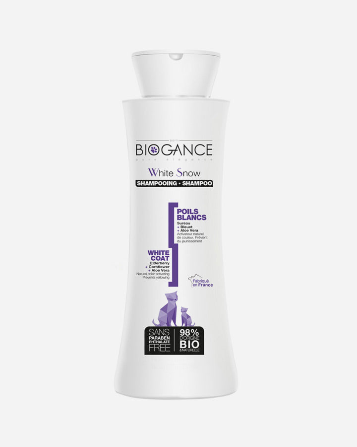 Billede af Biogance® White Snow kat shampoo til hvide pelse