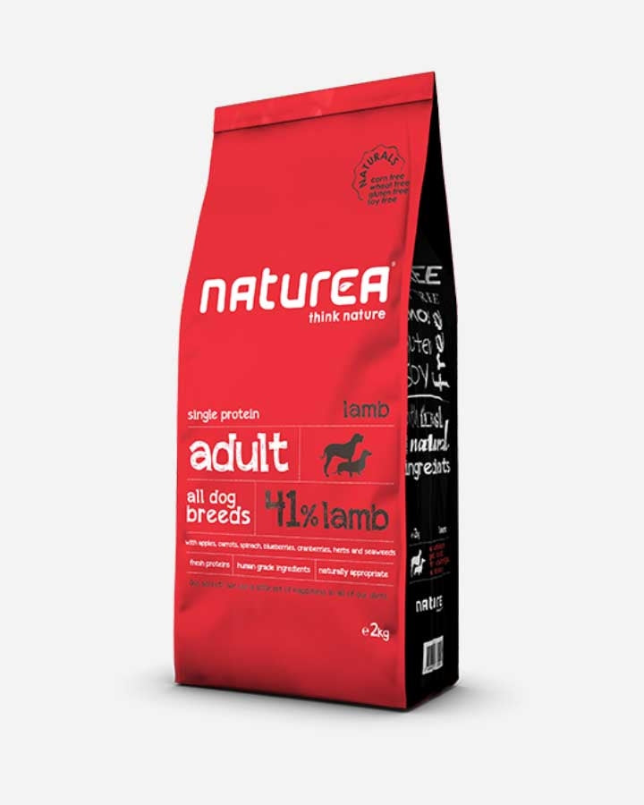 Billede af Naturea Naturals Agnus Adult & Puppies - Lam, 12 kg