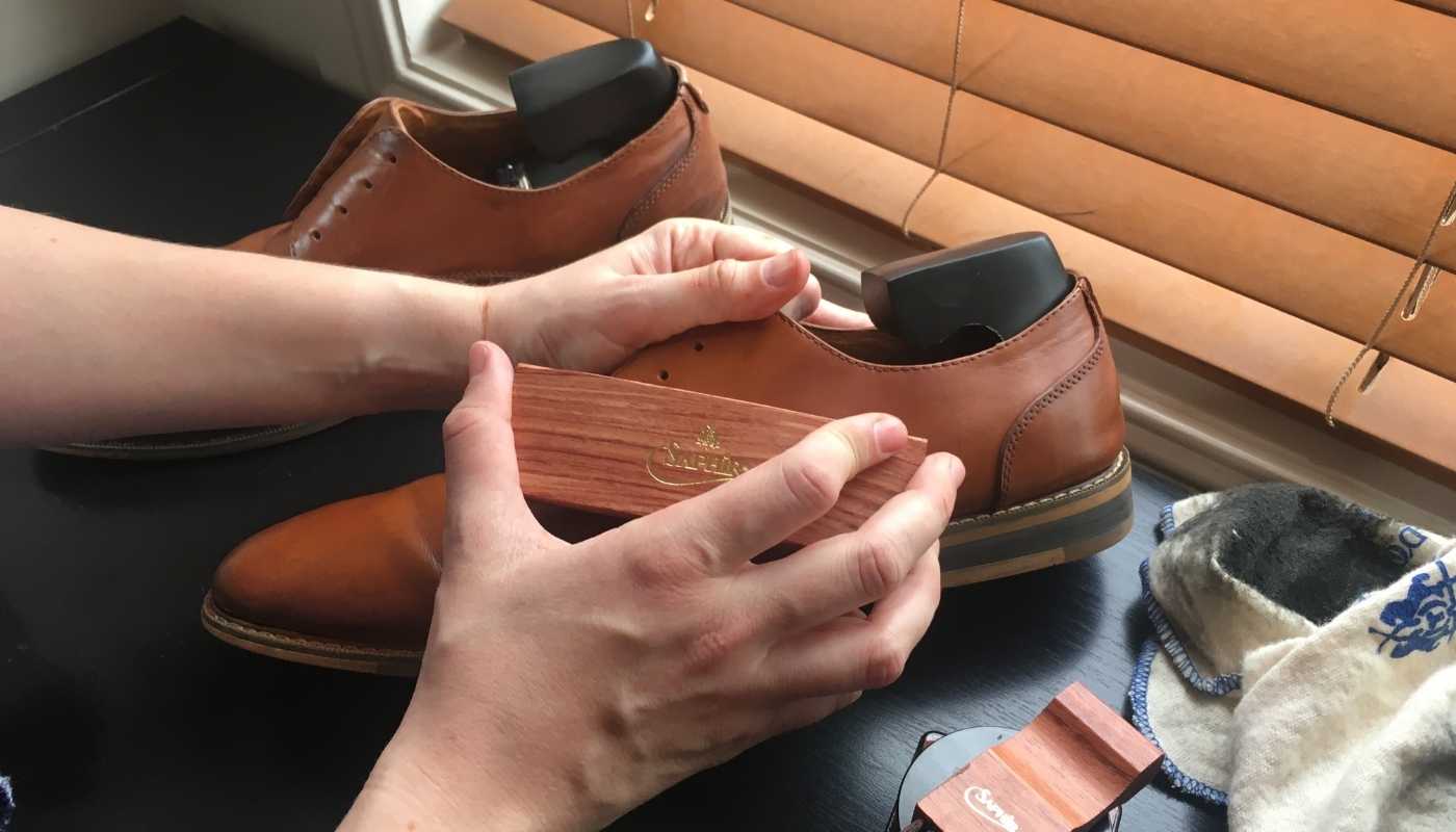 Emergency shoe repair for a friend in need